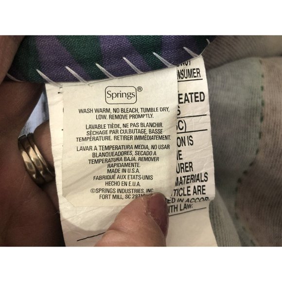 Vintage Springs Bedspread King Size Southwest Pattern made in USA - Picture 11 of 12